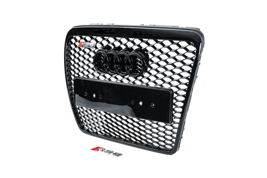 Front Grille RS-Style (black) for Audi A6 C6 2004-2011 - image 2