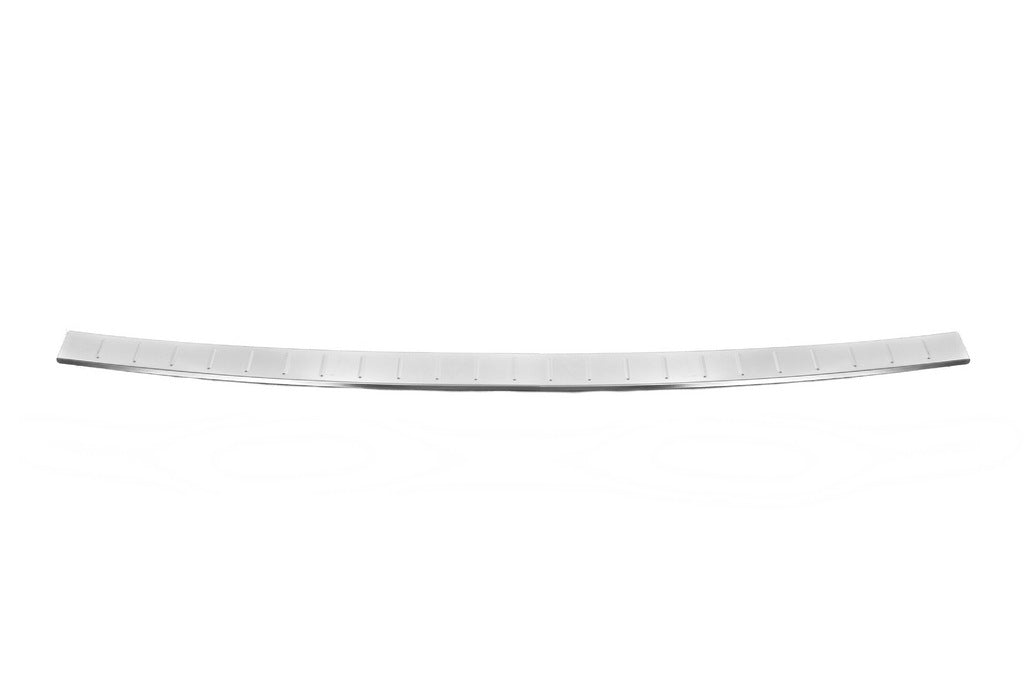 Rear Bumper Protector Carmos Gloss Stainless Steel for Citroen C5 Aircross 2017- - image 1