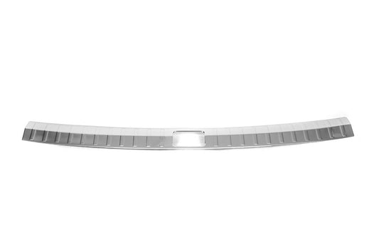 Rear bumper sill protector Carmos matte (stainless steel) for Volkswagen Tiguan 2016-2023 - image 1