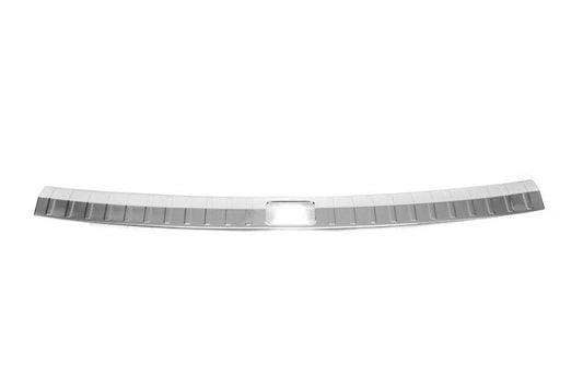Cover on the rear threshold Carmos mat (stainless steel) for Volkswagen Tiguan 2016-2023 - Reelken Auto