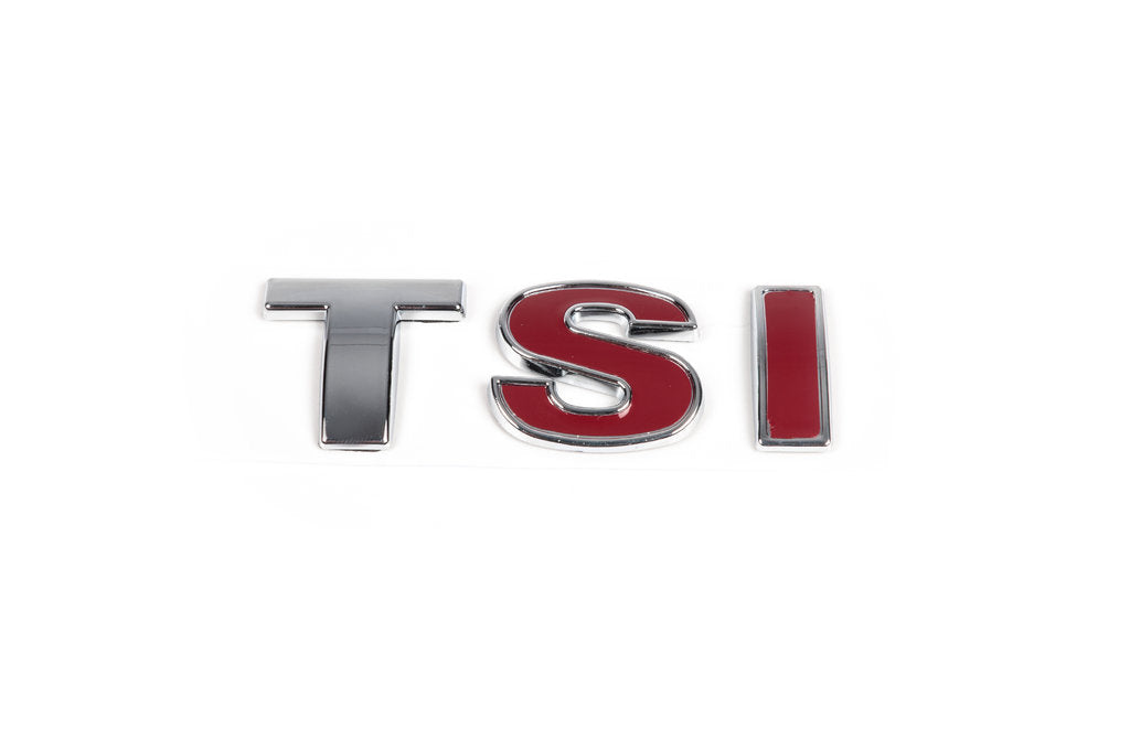 Badge TSI (straight font) for Volkswagen Golf 6 2008-2014 - image 2