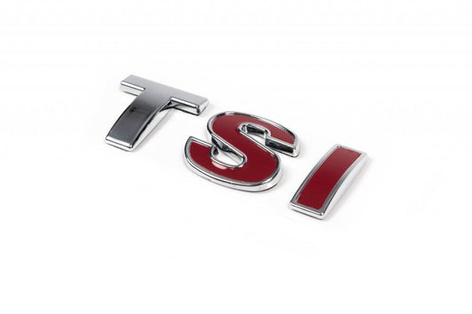 Badge TSI (straight font) for Volkswagen Golf 6 2008-2014 - image 1