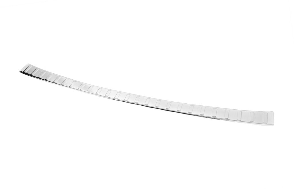 Rear Bumper Protector Carmos Gloss Stainless Steel for Toyota Rav 4 2019- - image 2