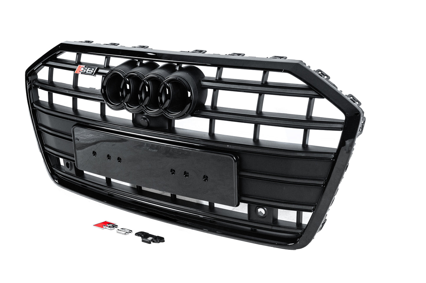 Front Grille S-Style (black) for Audi A6 C8 2018–2025 - image 2