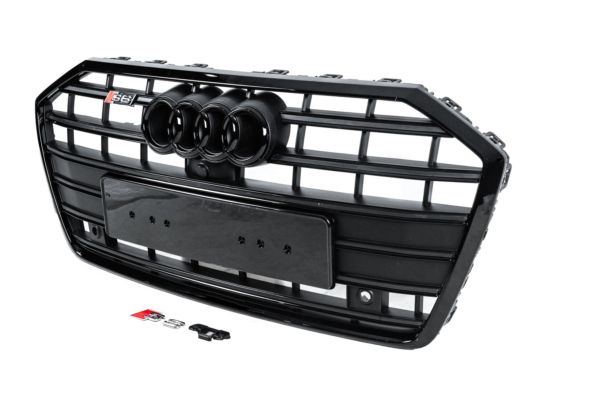 Front Grille S-Style (black) for Audi A6 C8 2018–2025 - image 2
