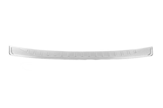 Cover on the rear bumper Carmos mat (stainless steel) for Toyota Prius 2009-2015 - Reelken Auto