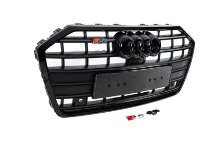 Front Grille S-Style (black) for Audi A6 C8 2018- - image 3