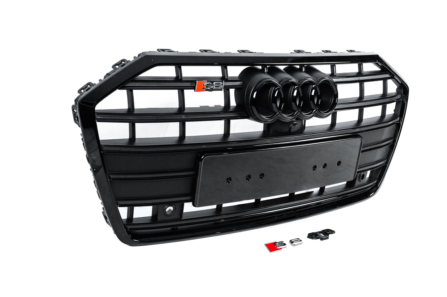 Front Grille S-Style (black) for Audi A6 C8 2018–2025 - image 3