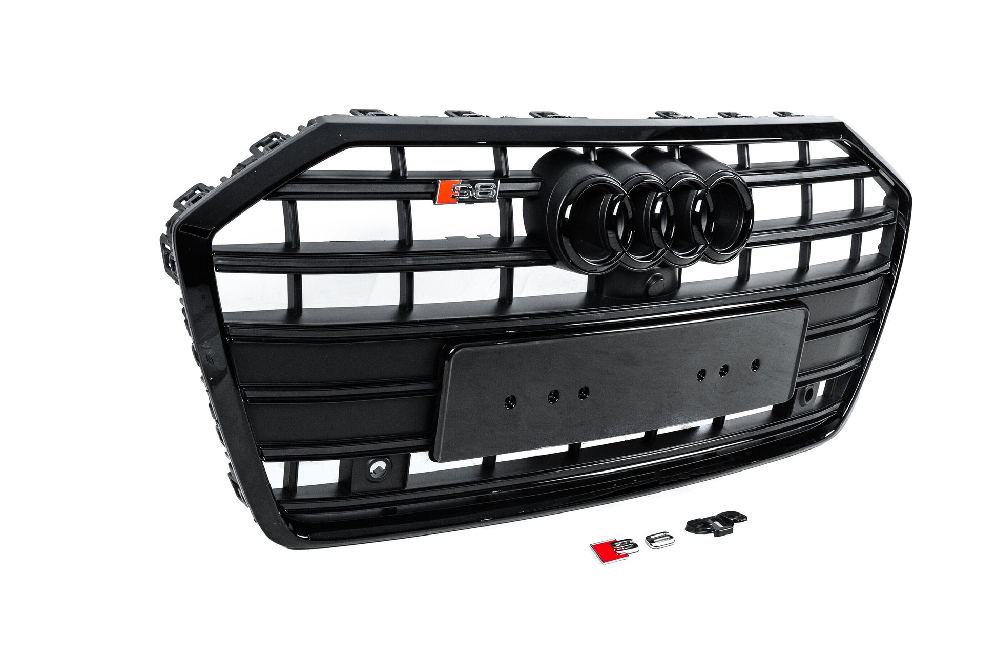 Front Grille S-Style (black) for Audi A6 C8 2018–2025 - image 3