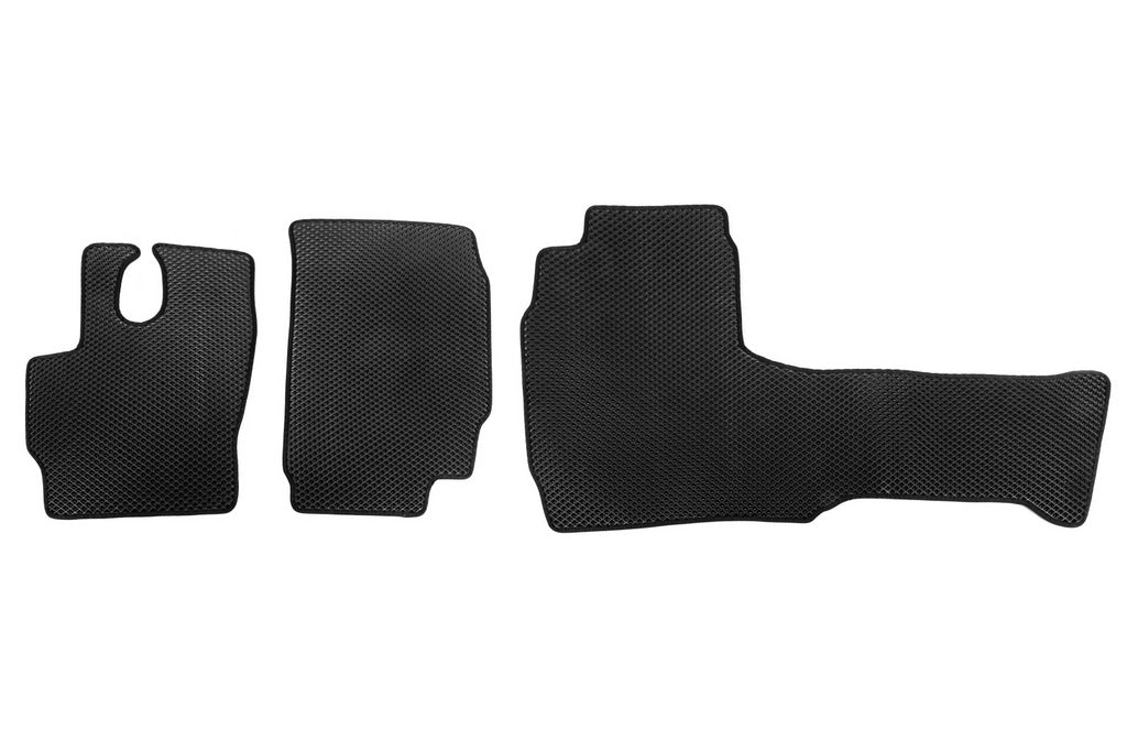 EVA Floor Mats V-2 (ML100E18, Black) for Iveco Eurocargo 2002-2008 - image 1