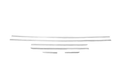 Stainless Steel Door Moulding Covers (6 pcs) for Mercedes C-class W204 2007-2015 - image 3