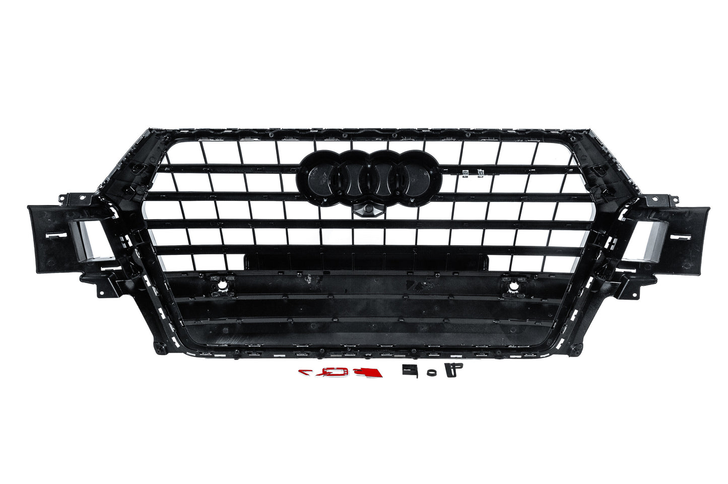 Front Grille SQ-Style V-2 (2015-2019, black) for Audi Q7 2015- - image 4