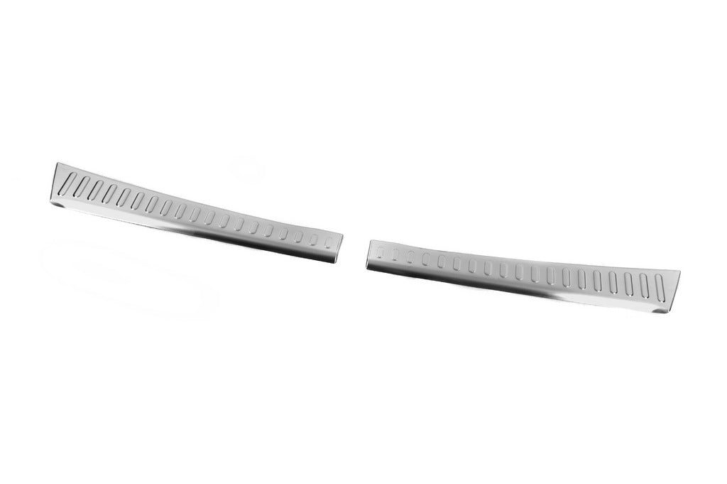 Rear bumper sill protector Carmos matte (stainless steel) for Dacia Sandero 2021- - image 1