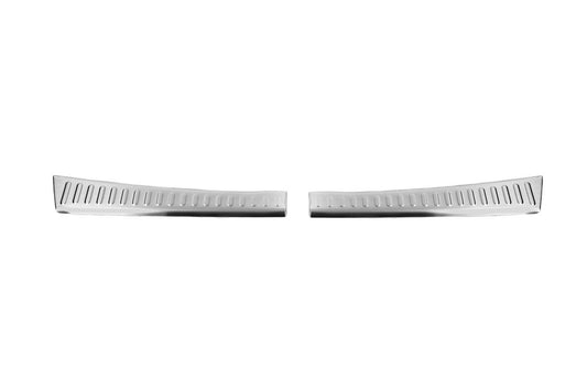 Rear bumper sill protector Carmos matte (stainless steel) for Dacia Sandero 2021- - image 2