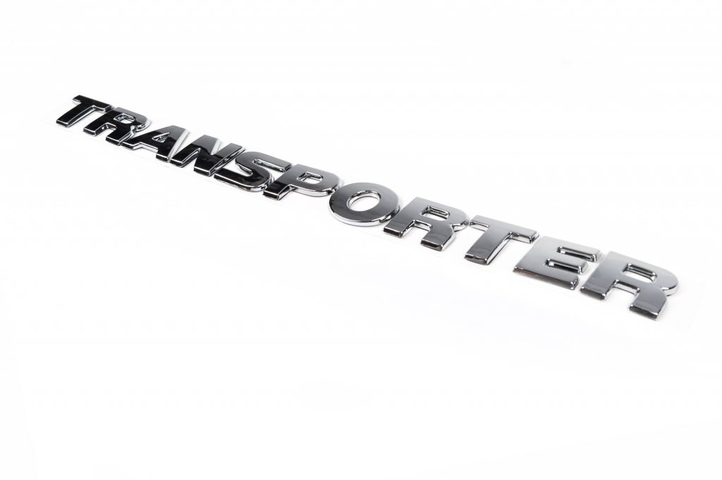Emblem Transporter 7E0 853 687 739 (italic) for Volkswagen T5 2010-2015 - image 1