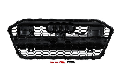 Front Grille RS-Style (with ACC, black) for Audi A6 C8 2018- - image 4