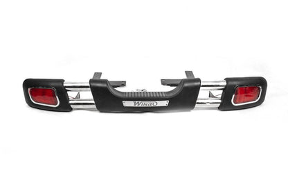 Rear protection D124537 (stainless steel) for Mitsubishi L200 2006-2015 - Reelken Auto