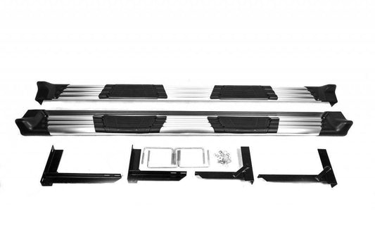 Side pipes B53T1930 (2 pcs., stainless steel) for Fiat Fullback 2016↗ - Reelken Auto