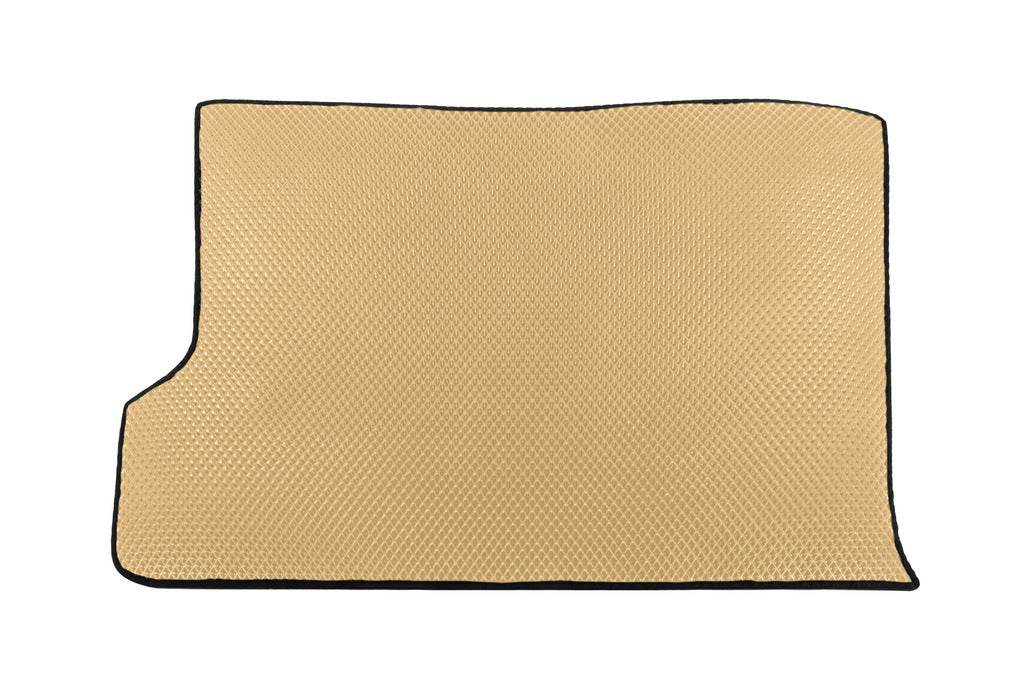 Trunk mat Short (EVA, Beige) for Nissan Patrol Y61 1997-2011 - Reelken Auto