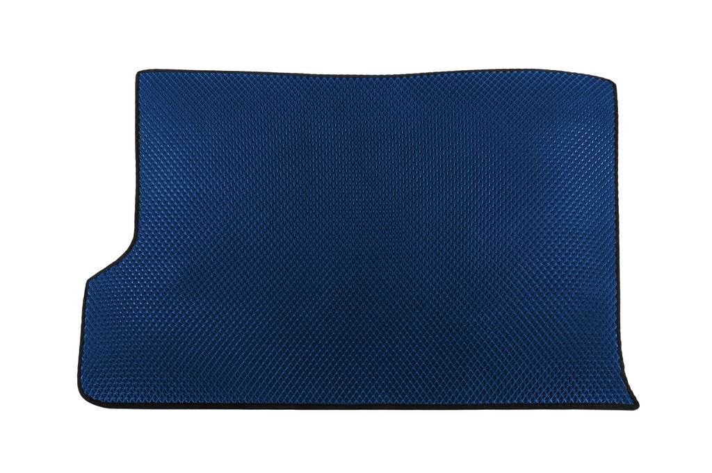 Trunk mat Short (EVA, Blue) for Nissan Patrol Y61 1997-2011 - Reelken Auto