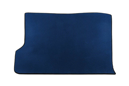 Trunk mat Short (EVA, Blue) for Nissan Patrol Y61 1997-2011 - Reelken Auto