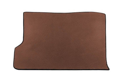 Trunk mat Short (EVA, Brown) for Nissan Patrol Y61 1997-2011 - Reelken Auto