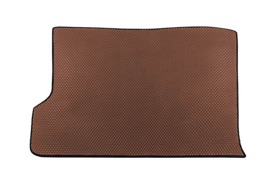 Trunk mat Short (EVA, Brown) for Nissan Patrol Y61 1997-2011 - Reelken Auto