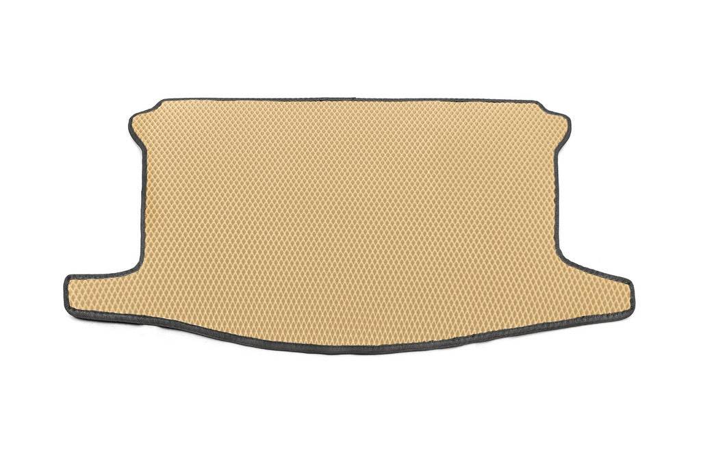 Trunk mat (EVA, Beige) for Toyota Yaris 2010-2020 - Reelken Auto