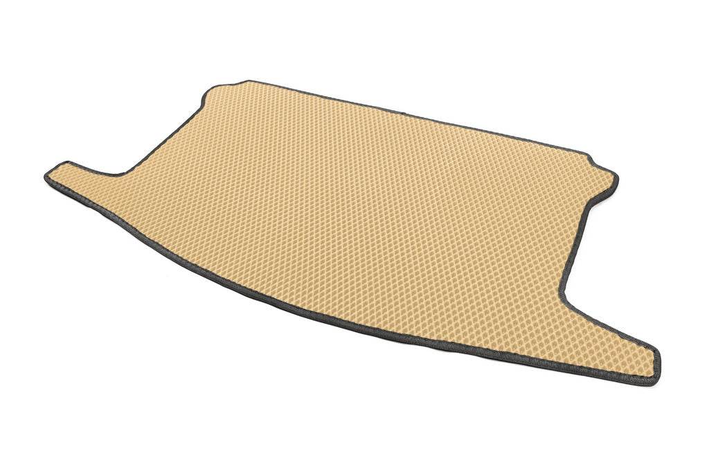 Trunk mat (EVA, Beige) for Toyota Yaris 2010-2020 - Reelken Auto