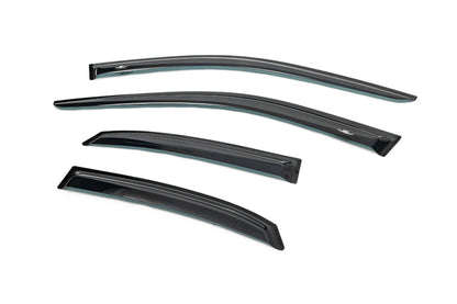 Side window wind deflectors Sedan (4 pcs, HIC) for Audi A4 B5 1994-2001 - image 4