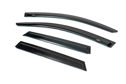 Window wind deflectors (Avant, 4 pcs, HIC) for Audi A6 C7 2011-2017 - image 2