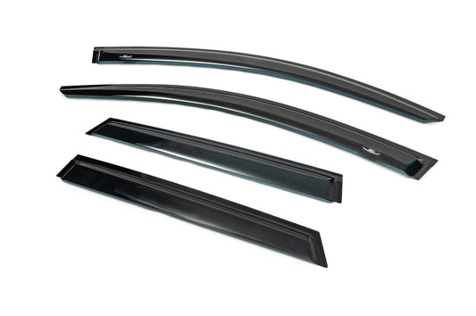 Window wind deflectors (Avant, 4 pcs, HIC) for Audi A6 C7 2011-2017 - image 2