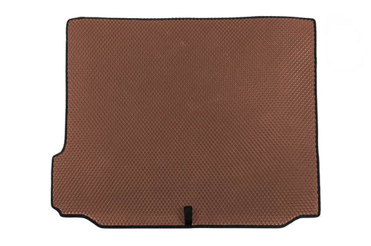 Trunk mat (EVA, Brown) for BMW X5 E-70 2007-2013 - Reelken Auto