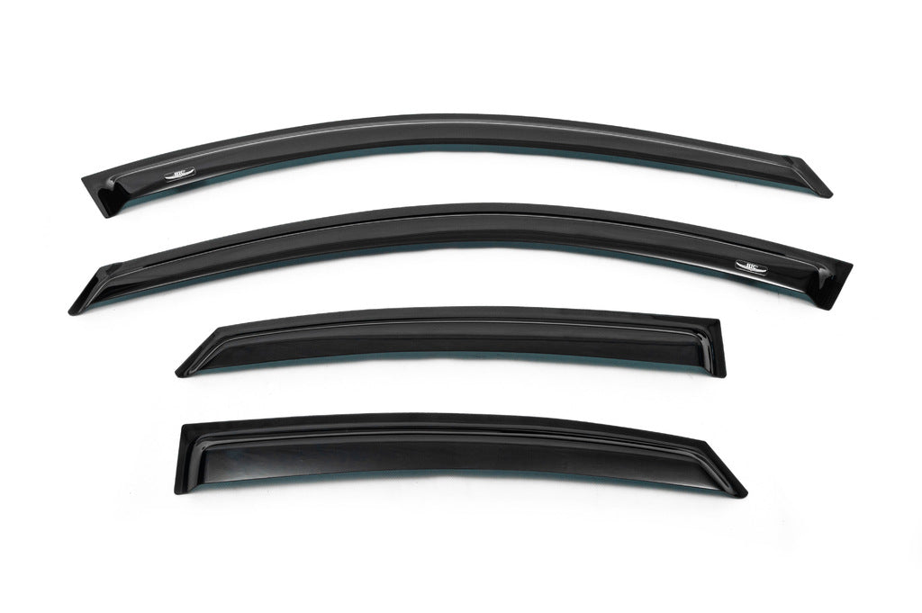 Side window wind deflectors Sedan (4 pcs, HIC) for Audi A6 C5 1997-2001 - image 2