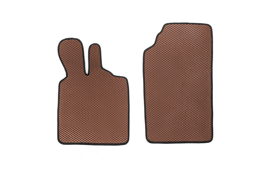EVA Floor Mats Fortwo (Brown) for Smart 2007-2014 - image 1