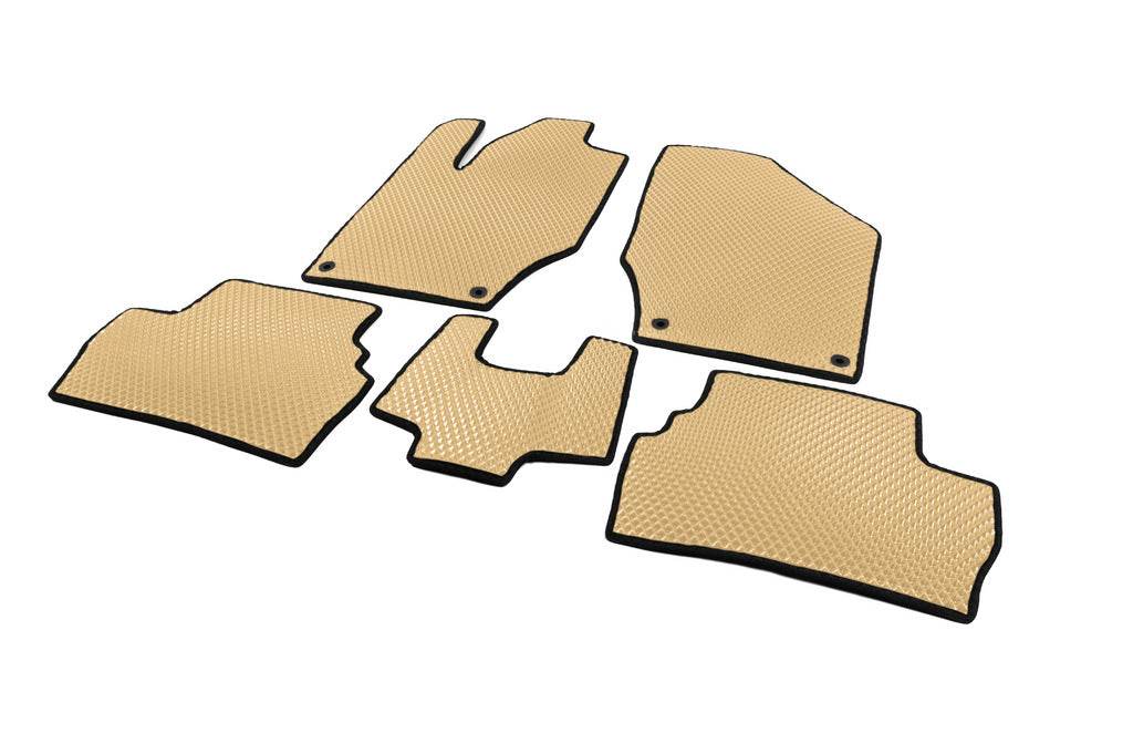 EVA mats (Beige) for Peugeot 308 2007-2013 - Reelken Auto