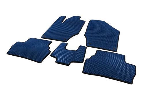 EVA mats (Blue) for Peugeot 308 2007-2013 - Reelken Auto