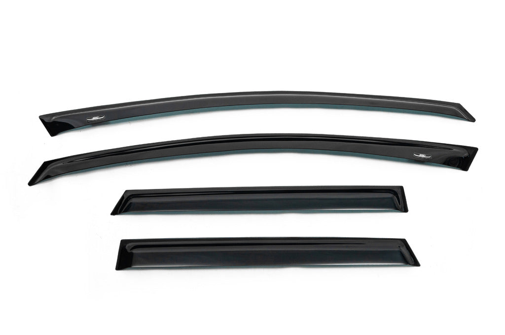 Window wind deflectors (Avant, 4 pcs, HIC) for Audi A6 C6 2004-2011 - image 1
