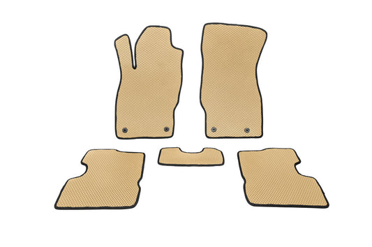 EVA Floor Mats (Beige) for Opel Corsa D 2007-2014 - image 1
