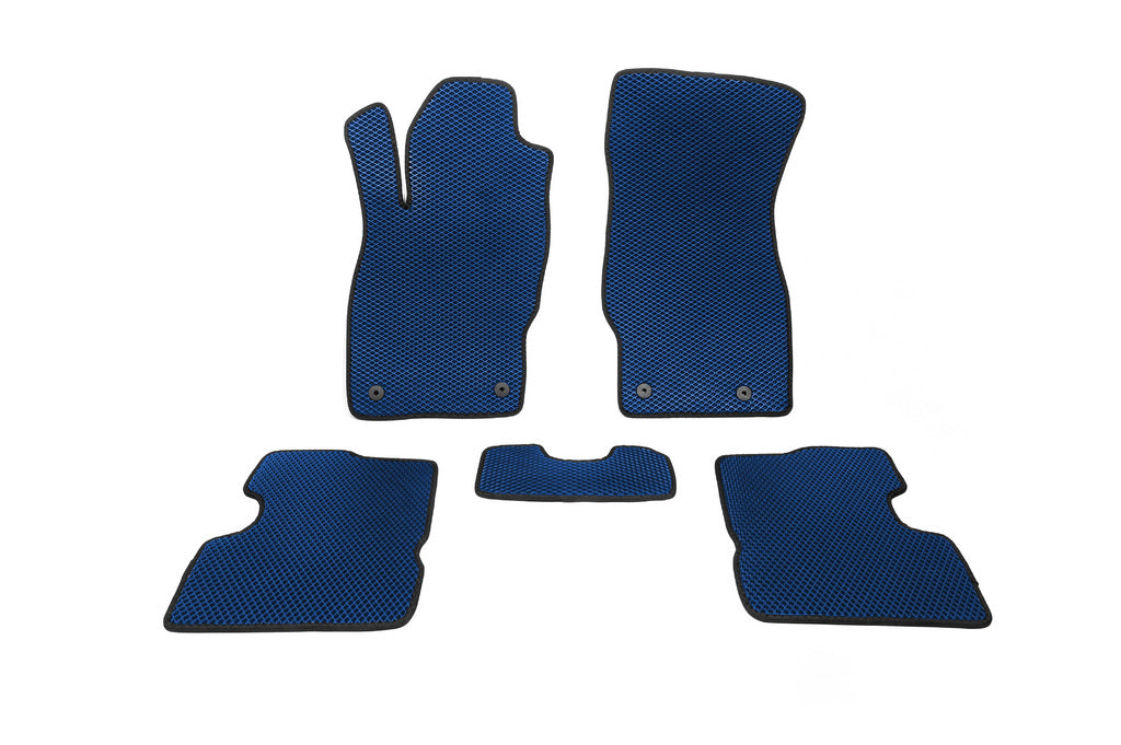 EVA Floor Mats (Blue) for Opel Corsa D 2007-2014 - image 1