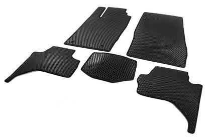 EVA floor mats (Long base, black) for Mitsubishi L200 2015-2024 - image 2
