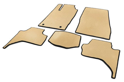 EVA mats (Beige) for Mitsubishi L200 2015-2024 - Reelken Auto
