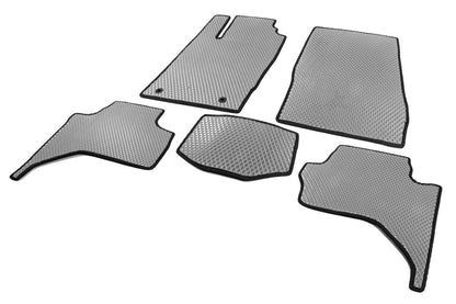 EVA Floor Mats (Gray) for Fiat Fullback 2016- - image 3