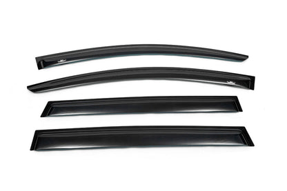 Window Deflectors (4 pcs, HIC) for Audi Q7 2005-2015 - image 2