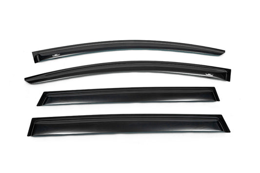 Window Deflectors (4 pcs, HIC) for Audi Q7 2005-2015 - image 1