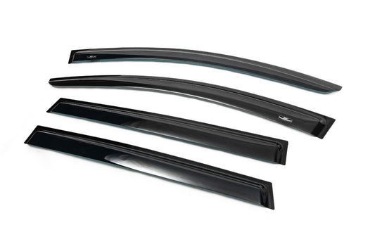 Window Deflectors (4 pcs, HIC) for Audi Q7 2005-2015 - image 2