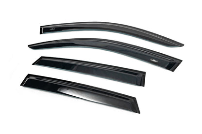 Window Deflectors (4 pcs, HIC) for Audi Q5 2008-2017 - image 4