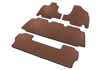 Floor Mats (3 Rows, EVA, Brown) for Honda Odyssey 2010–2017 - image 2