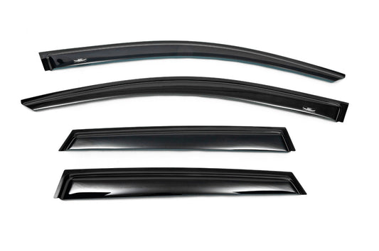 Window Deflectors SW (4 pcs, HIC) for Audi A4 B8 2007-2015 - image 1