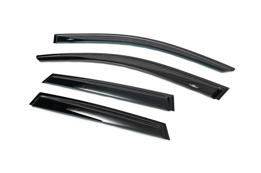 Window Deflectors SW (4 pcs, HIC) for Audi A4 B8 2007-2015 - image 2